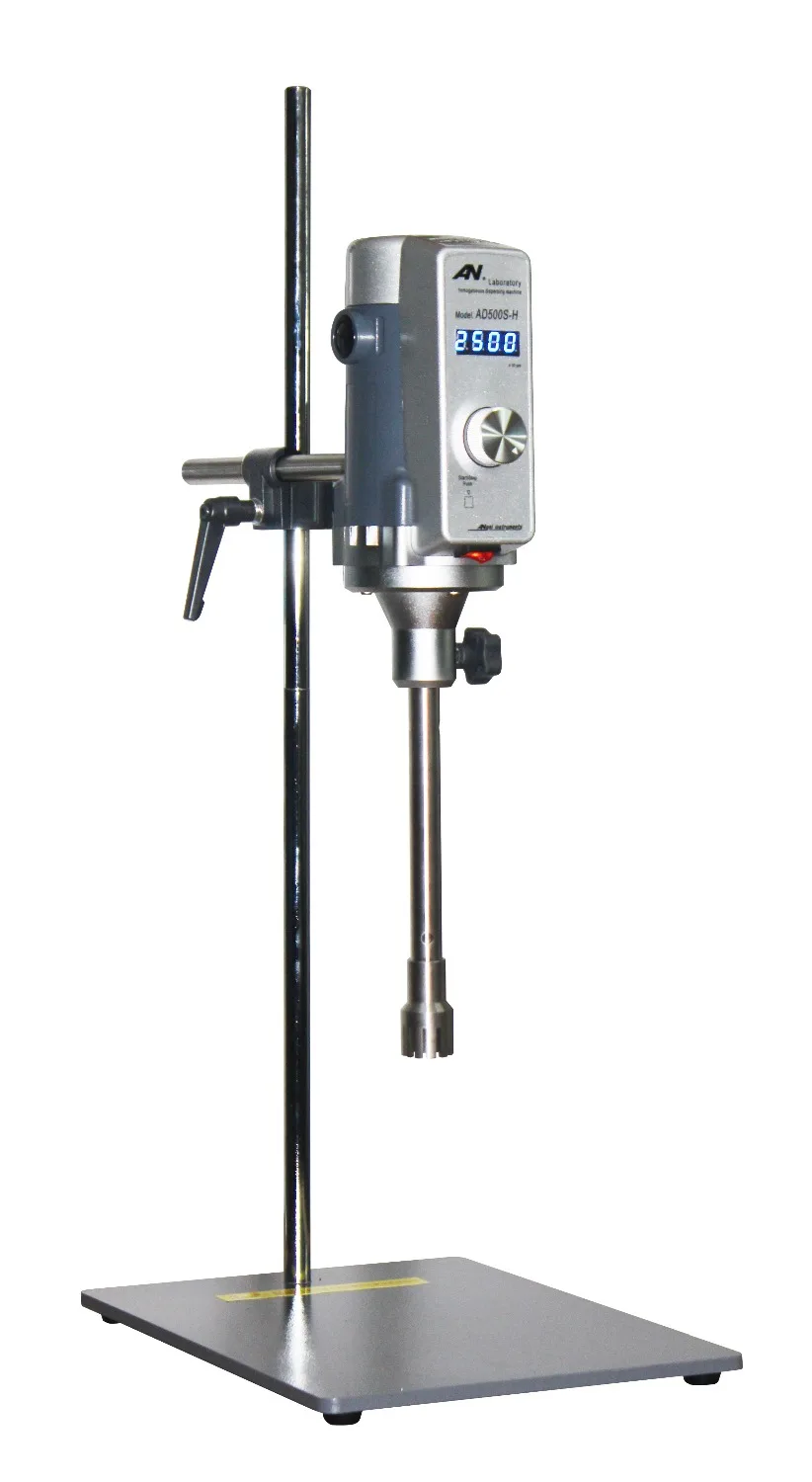 

18G Capacity(H2O) : 50-1500ml Lab Equipment Homogenizer Disperser Mixer AD500S-H 5000-28000rpm Digital Display High quality