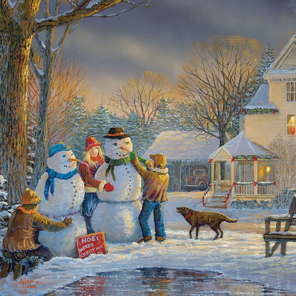 Рисунок 6 - 3D-пазлы деревянные для снежков