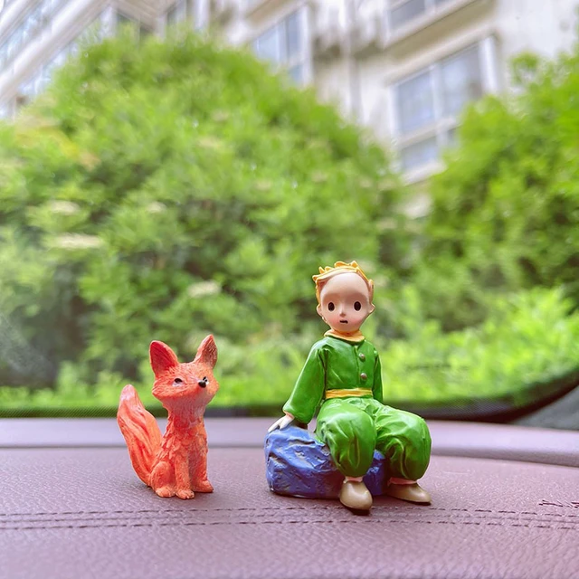 Anime Prince Car Interior Decoration Cute Action Figuer Prince And Fox Auto  Central Console Ornaments For Gifts Car Accessories - AliExpress