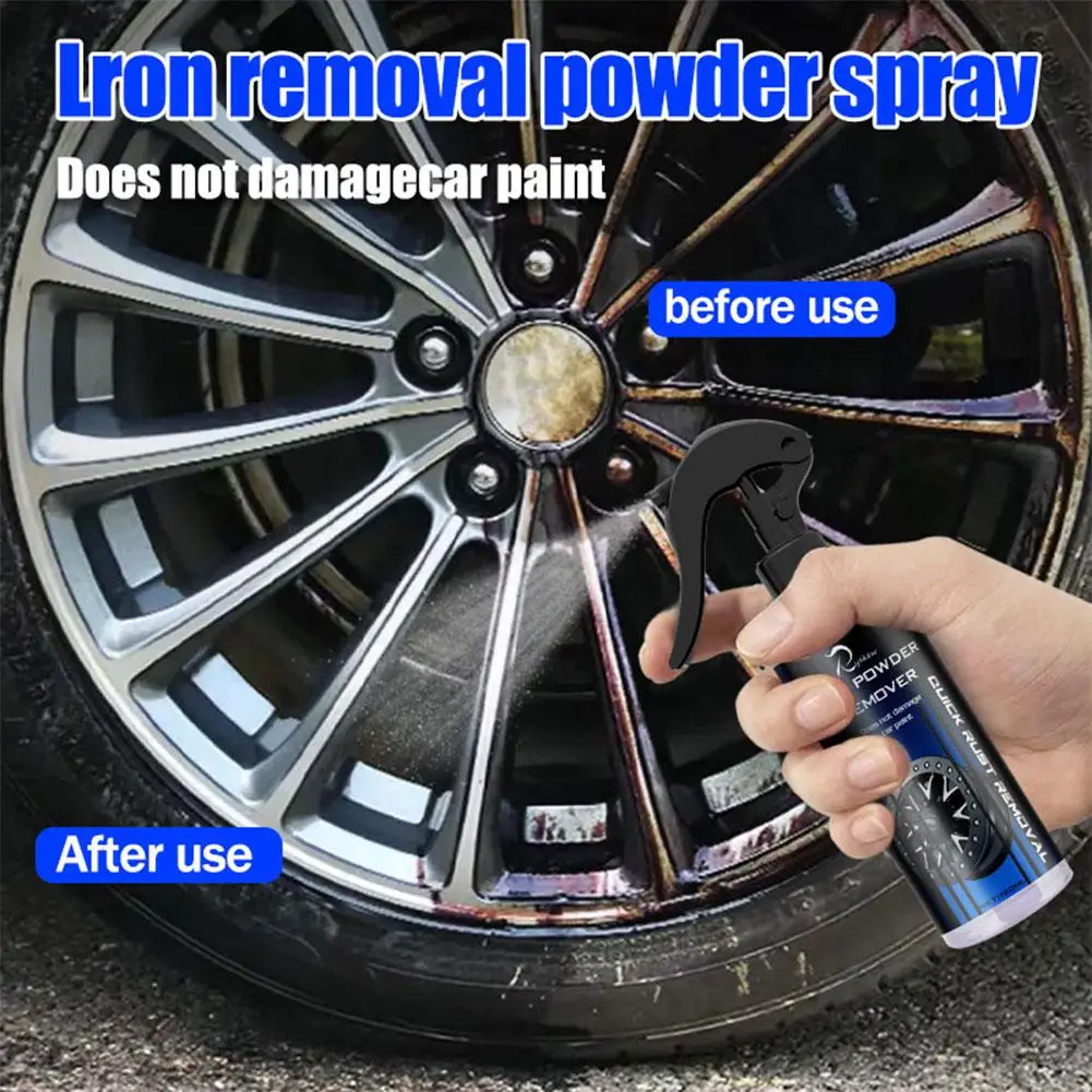 Vernice Spray Per Superfici Metalliche Rimozione Polvere Di Ferro Manutenzione Auto Super Remover Detergente Polvere Detergente Ferro Ruggine H1Y1