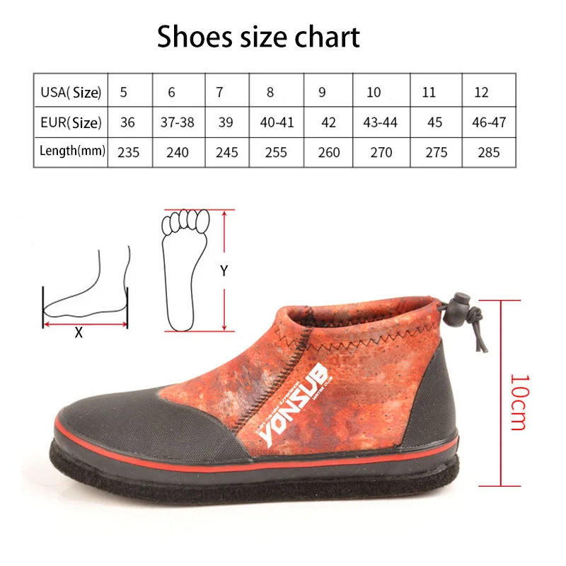 Fishing Shoes, Anti Slip Felt Sole with Nails Reef Rock Shoes, Upstream Sea River Beach Diving Surfing Hunting Wading Boots