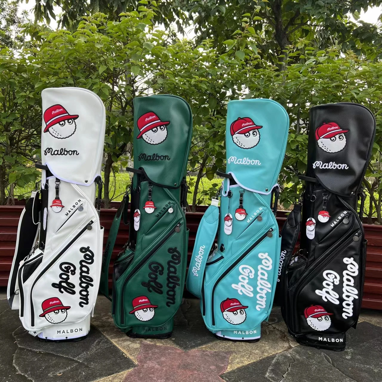 Malbon High Quality Stand Golf Rack Bag Men Women Portable Standard