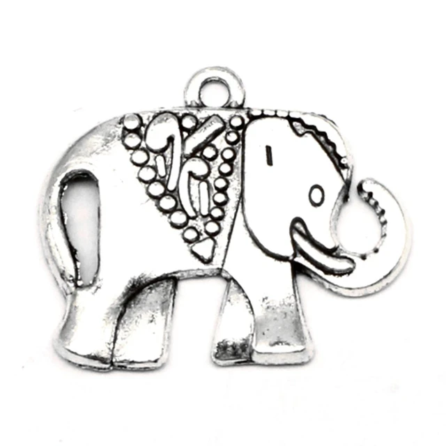 Elephants Charms Jewelry Making 1