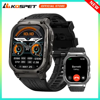 2024 KOSPET TANK M3 Smartwatches For Men Smartwatch Women 480mAh Sport Digital Fitness Bluetooth Waterproof Electronic Watches 1