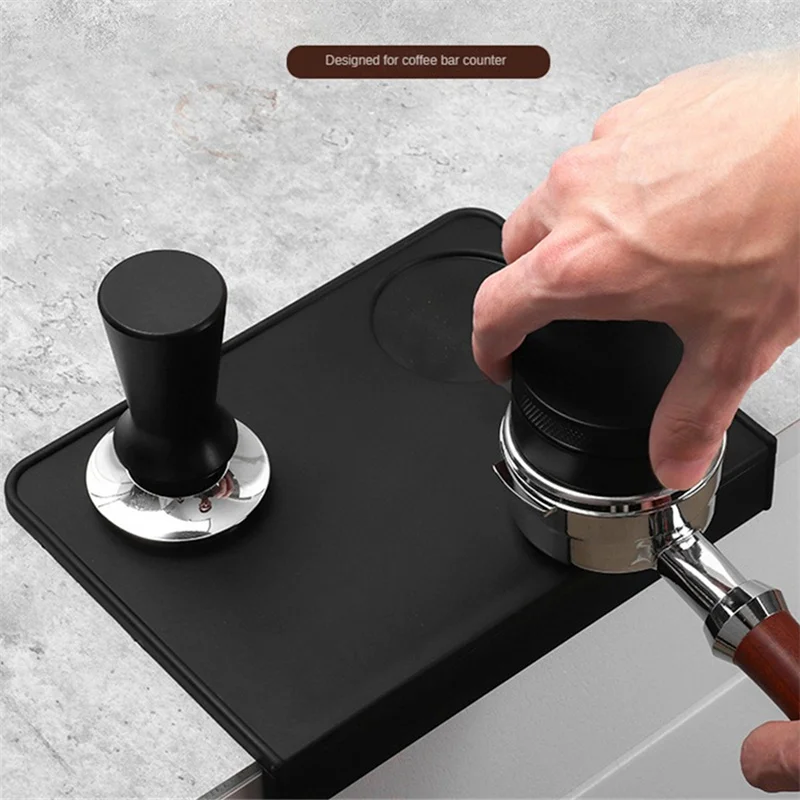 

Мягкий силиконовый коврик для темпера для кофе, угловой коврик для тампона 51 мм 53 мм 58 мм, коврик для тампона для кофе, силиконовый коврик для эспрессо, коврик для темпера для кофе