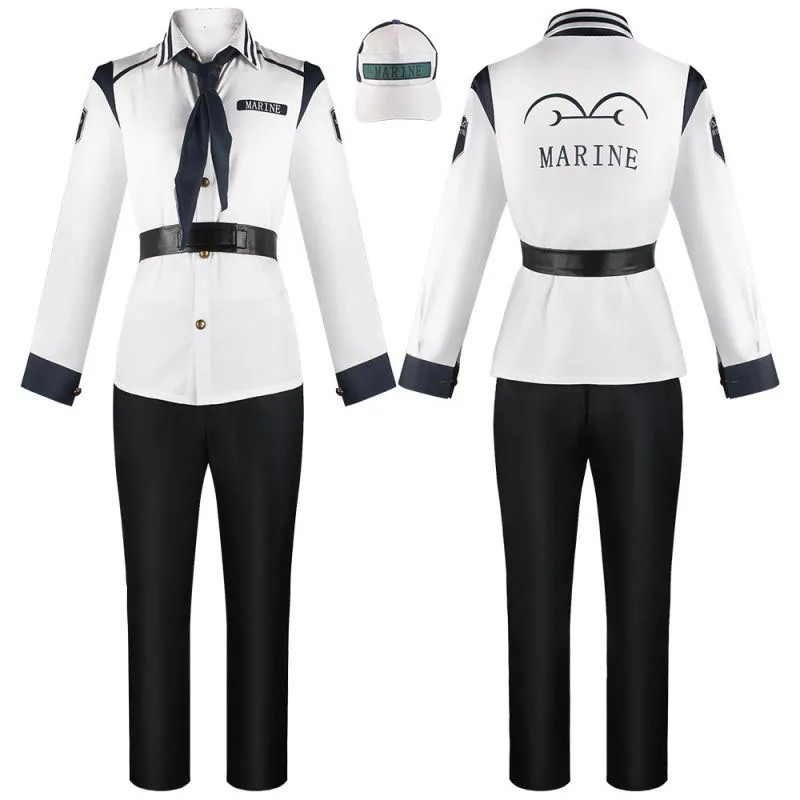 

2023 Sailing King Marine Cosplay Costume TV Drama Navy Uniform Suits Pirates Luffy Halloween Carnival Anime Costumes