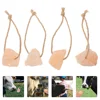 6 Pcs Animal Lick Salt Block Alpaca Mineral Vest Horse Brick Rabbit Chew Animals Licking Blocks for Horses 6