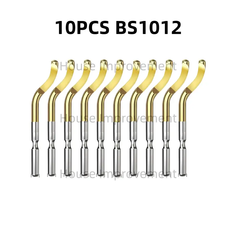 Deburring Tool Set with 11pcs High Speed Steel Swivel Blades Burr Removal Tool for Metal Resin PVC Pipes Copper Plastic Aluminum - Image 20
