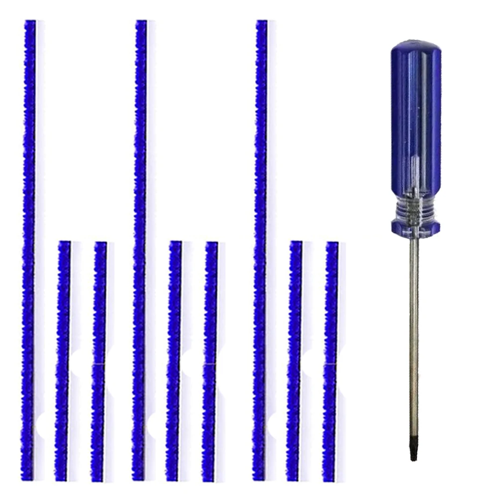 Plush and Felt Replacement Strips with Soleplate Wheels for Soft Roller Cleaner Heads