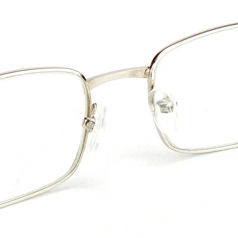 Stylish Full-Frame Alloy Reading Glasses with Clear HD Lenses - Scratch & Impact Resistant