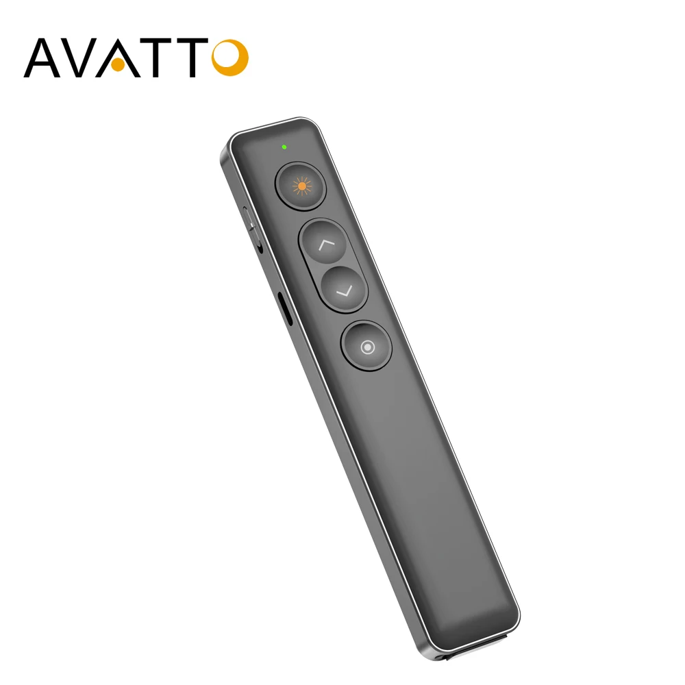 Avatto Wireless Presenter With Air Mouse/spotlight Function, Ppt Pointer  Presenter Powerpoint Presentation Remote Control - Remote Control -  AliExpress