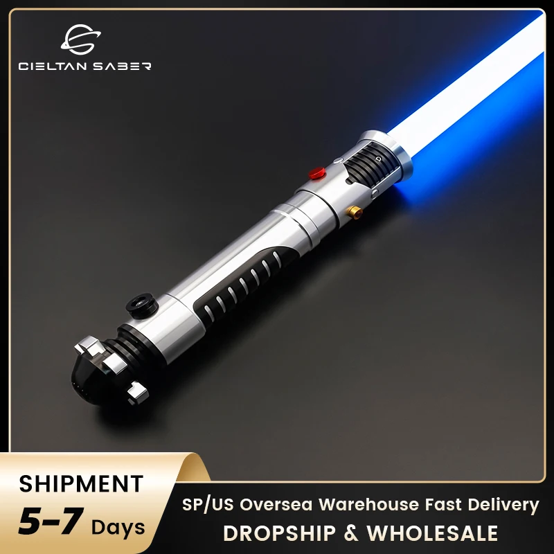 Txqsaber Obi-Wan Ep1 Ep3 Neo Pixel Lightsaber Neo Pixel Snv4 Proffie Smooth Swing Metal Cosplay Jedi Skywalker Laser Sword Toys
