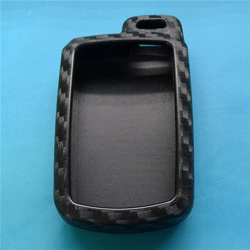 Car Key Fob Case Cover 1 Pcs Carbon Fiber Silicone Keychain Fit For Toyota Camry Corolla Avalon Rav4 Land Cruiser key case cover,key case,car key shell