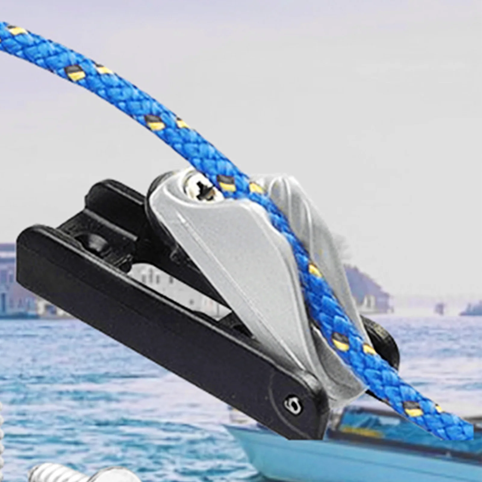 1Pc 316 Stainless Steel 70MM Marine Rope Gripper Sailboat Parts Yacht Kayak Parts Screws
