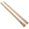 2 Pcs Solid Wood Handle Replacement Handle For Hoess for Woodworking Hoe Garden Replace Easy Mounts Replacement Hammer Grip Long 3