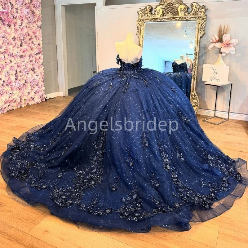 Angelsbride  ¦ Tulle ̺    Quinceanera 巹 Vestidos De 15 Quinceanera Princess Party Dress