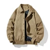 Men Jacket Windbreaker Deer Skin Velvet Coats Oversize 6XL 7XL 8XL Plus Size Formal Waterproof Bomber Camping Motorcycle Loose 5