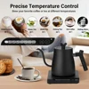 Electric Gooseneck Kettle 1000W Hand Brew Coffee Pot with Temperature Control Electric Rapid Heating Kettle for Coffee 220V/110V 4