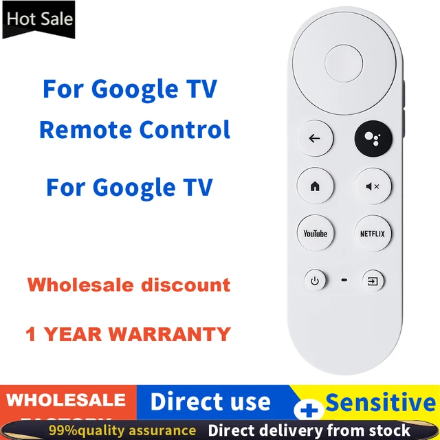 Télécommande De Remplacement, Bluetooth, Voix G9n9n, Pour Google Tv  Chromecast 4k Snow, 2020 - Télécommande - AliExpress