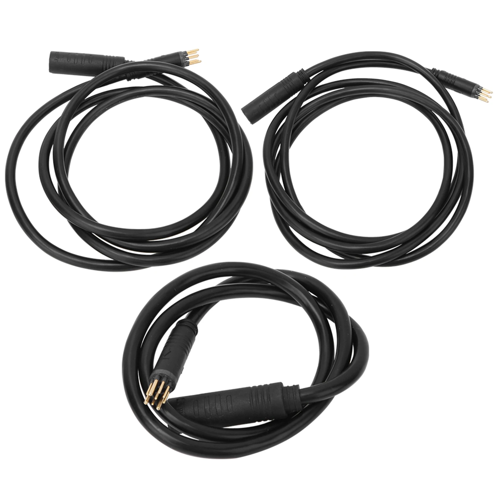 9 Pin Electric Bike Wheel Motor Extension Cable Waterproof Interface Female To Male for Electric Scooter