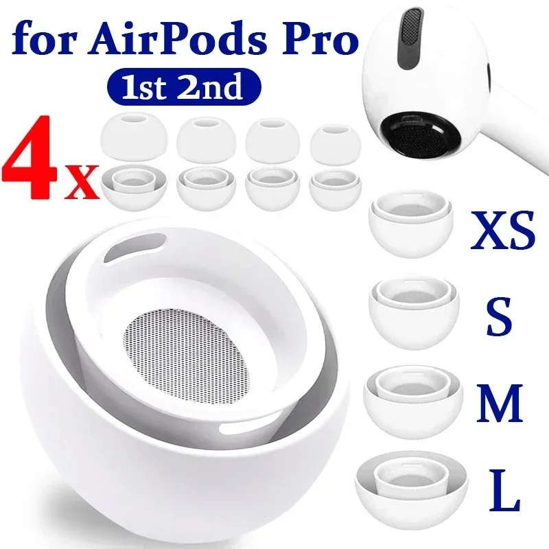 Premium Soft Silicone Non-Slip Ear Tips with Noise Reduction Feature