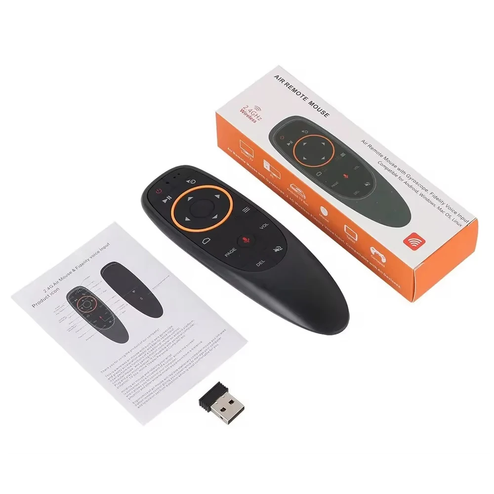 G10S Air Mouse Voice Remote Control 2.4G Wireless Gyroscope IR Learning for H96 MAX X88 PRO Android TV Box HK1 4 G10S Air Mouse Voice Remote Control 2.4G Wireless Gyroscope IR Learning for H96 MAX X88 PRO Android TV Box HK1 4