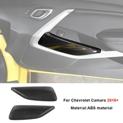 Carbon Fiber Grain Car Interior Decoration Cover - Center Console, Steering Wheel, Gear Shift (Door trim panel)