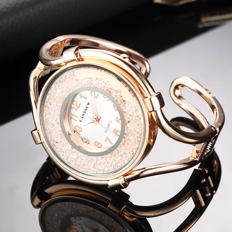 Women Watches Fashion Ladies Luxury Gold Silver Bracelet Casual Dress Watch Quartz Clock Wrist Watch Hodinky Reloj Mujer 5