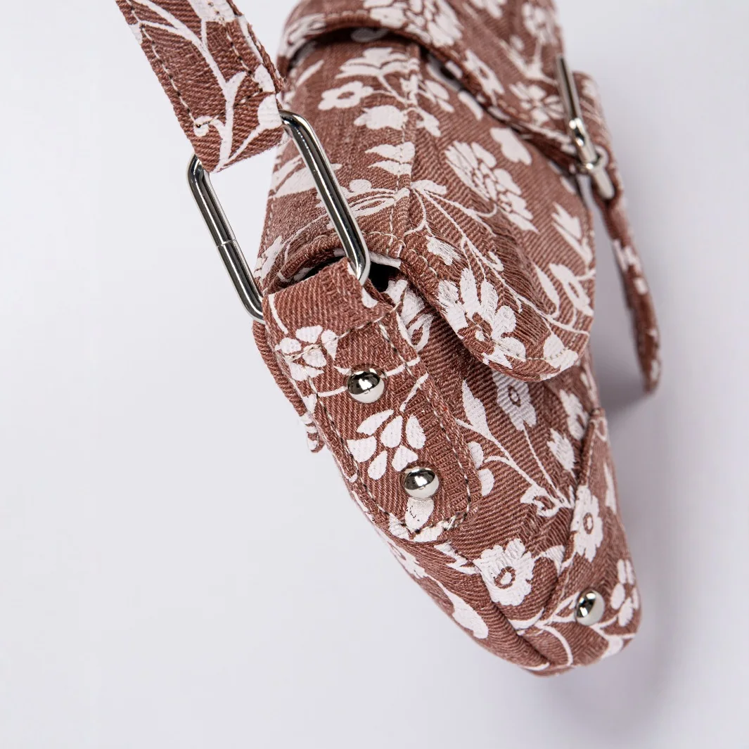 New Fashion Women's Elegant Shoulder Bag flower Pattern Fashion Women's Handbag High Quality Luxury Brand Women's Bag