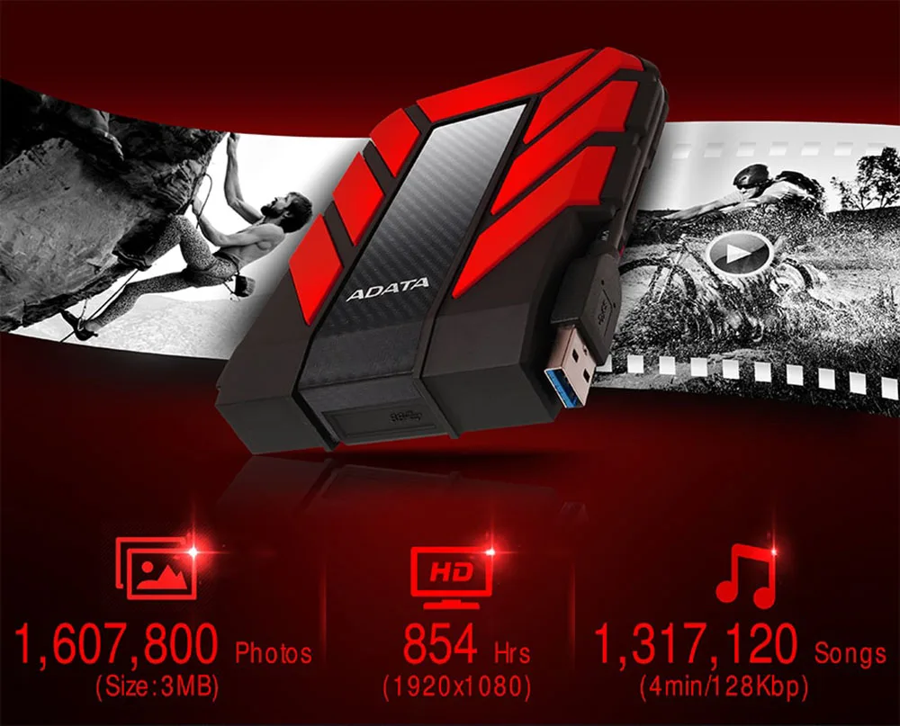 ADATA New External HDD 1TB 2TB USB 3.2 HD710 Pro 2.5 Inch Portable Hard Drive External Hard Drive 1TB 2TB 4TB 5TB HDD HD best external hard drive