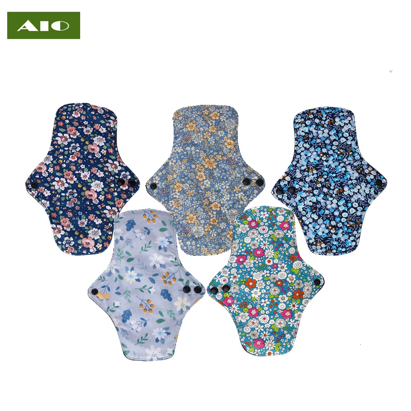 AIO 20*30cm Women Monthly Hygiene Gasket Female Reusable Sanitary Pad Postpartum Nursing Napkin toallas femeninas reutilizables