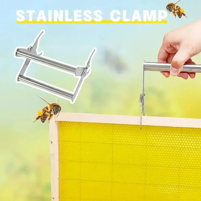 New Bee Hive Frame Holder Capture Frame Grip Beehive Clip Clamp Grasp Beekeeping Accessories Increase Honey Bee Tool 3