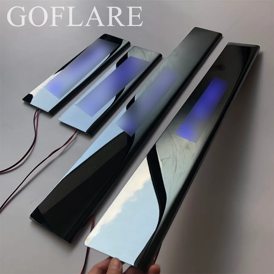 led auto door sill strip for Ford F150 F150 2009 20102013 2014