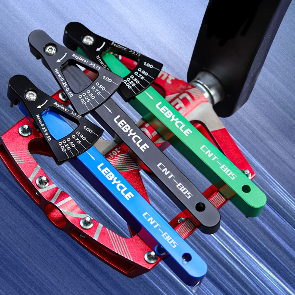 

ZK40 Bicycle Chain Wear Indicator Tool Chain Checker Kits MTB Multi-Functional Chains Gauge Measurement For Mountain Road Bike