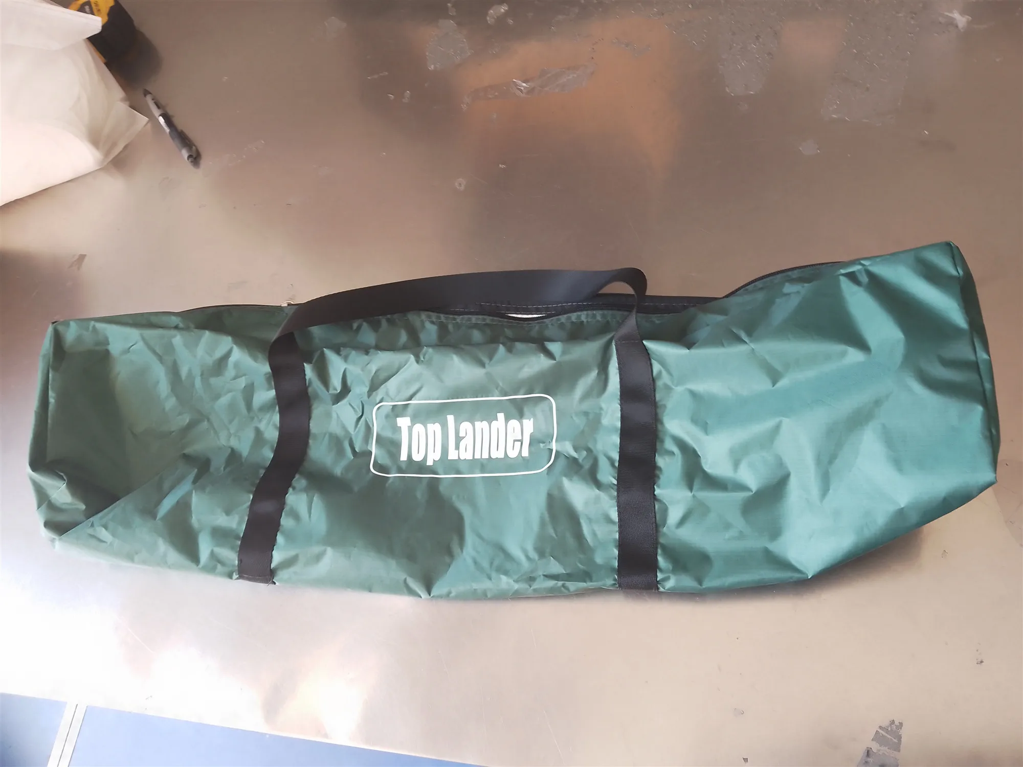 Camping Storage Bag 68x14x14cm Handbag Zipper Hand Carry Strap for Tent Tarp Awning Canopy Hiking Camping Equipment Carriage