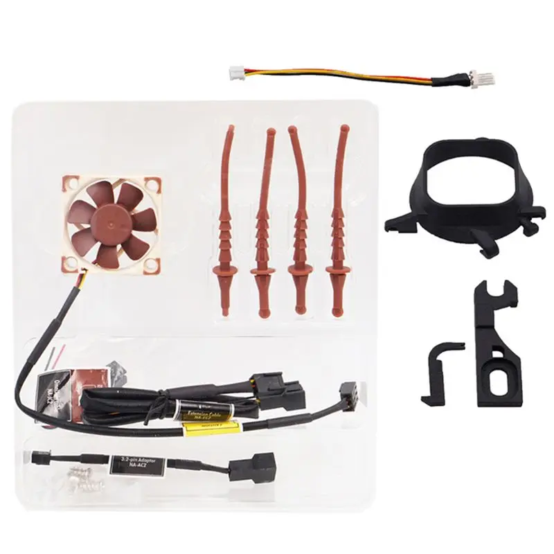 ABKQ-For Dreamcast Noctua 팬 모드 Noctua NF-A4X10 5V 팬용 3D 프린팅 부품