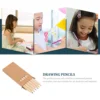 4 Boxes Multifunction Pencil Pupils Decorative Kids Pencils Wooden Color Accessories 2
