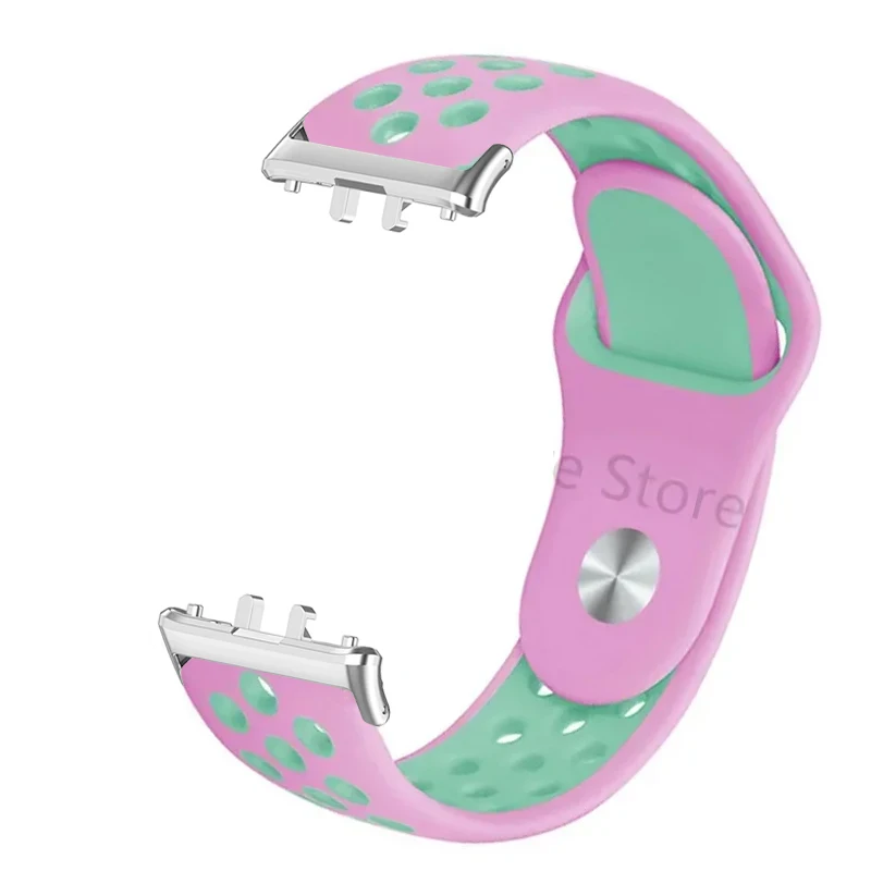 Breathable Soft Silicone Adjustable Sport Wristband Bracelet