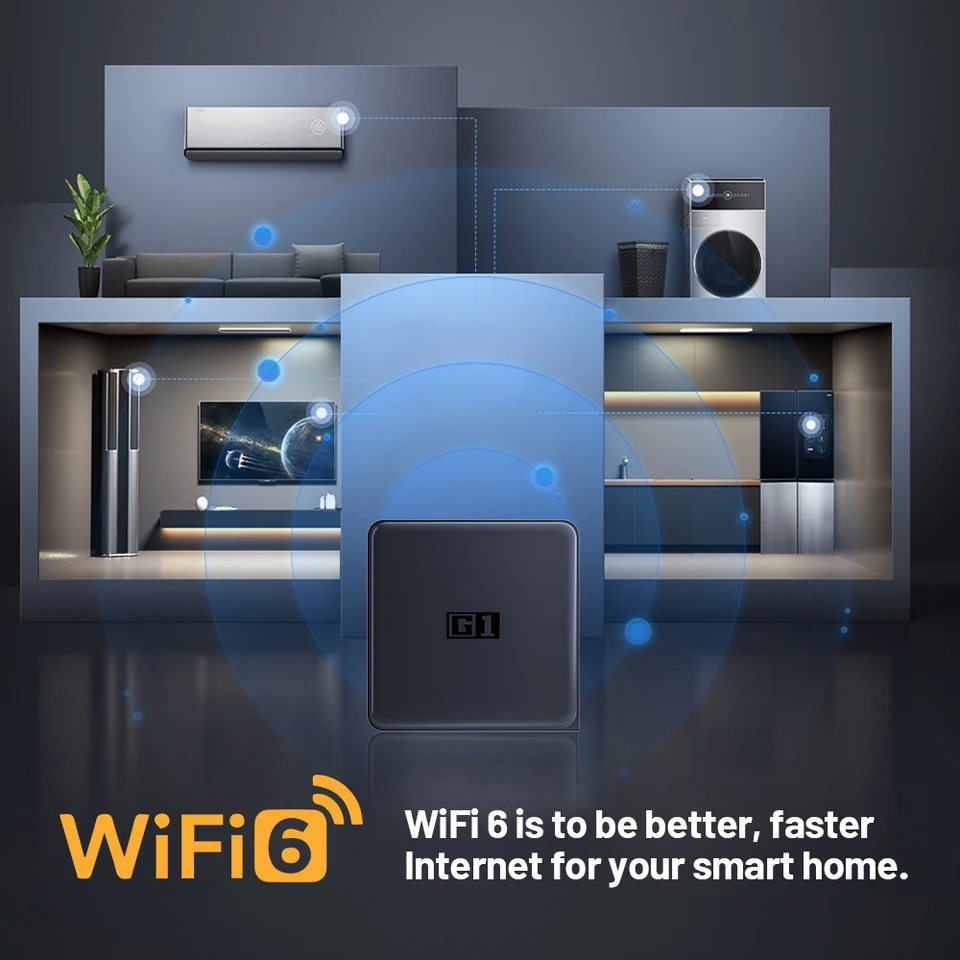 Android TV Box G1 - 4K HDR Con WiFi 6, Supporto Netflix E Dolby Vision - Foto 7