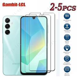 Premium 9H HD Tempered Glass Screen Protector - Ultra - Clear, Scratch - Resistant Cover Film - 2 Pieces (For Galaxy A16)