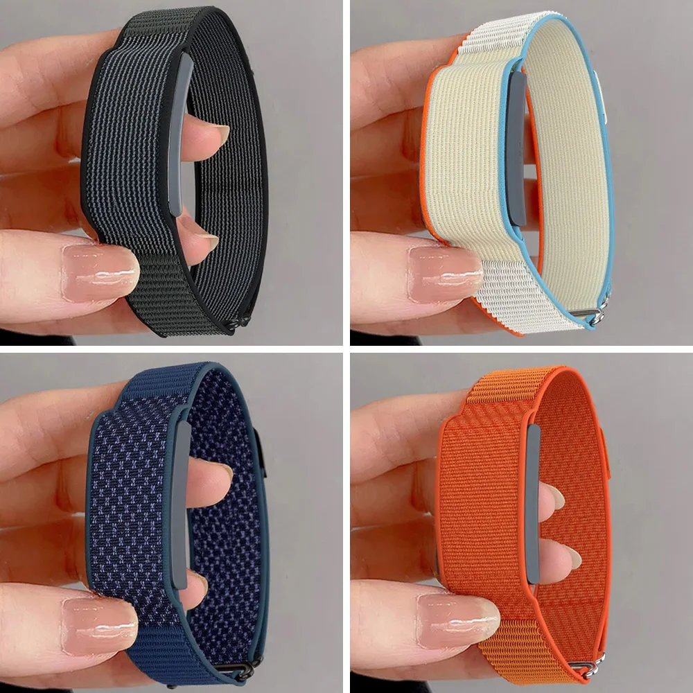 Breathable Nylon Loop Strap for Smartwatches – Sport Wristband Replacement Bracelet