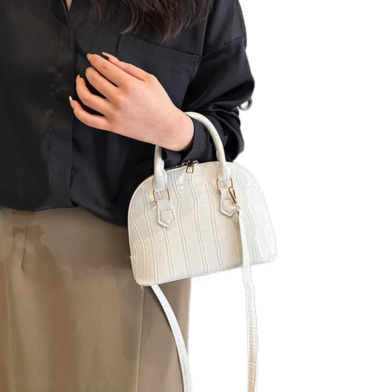 Print Underarm Bag Versatile Tote Bag Solid Color Trendy Bag Handbag