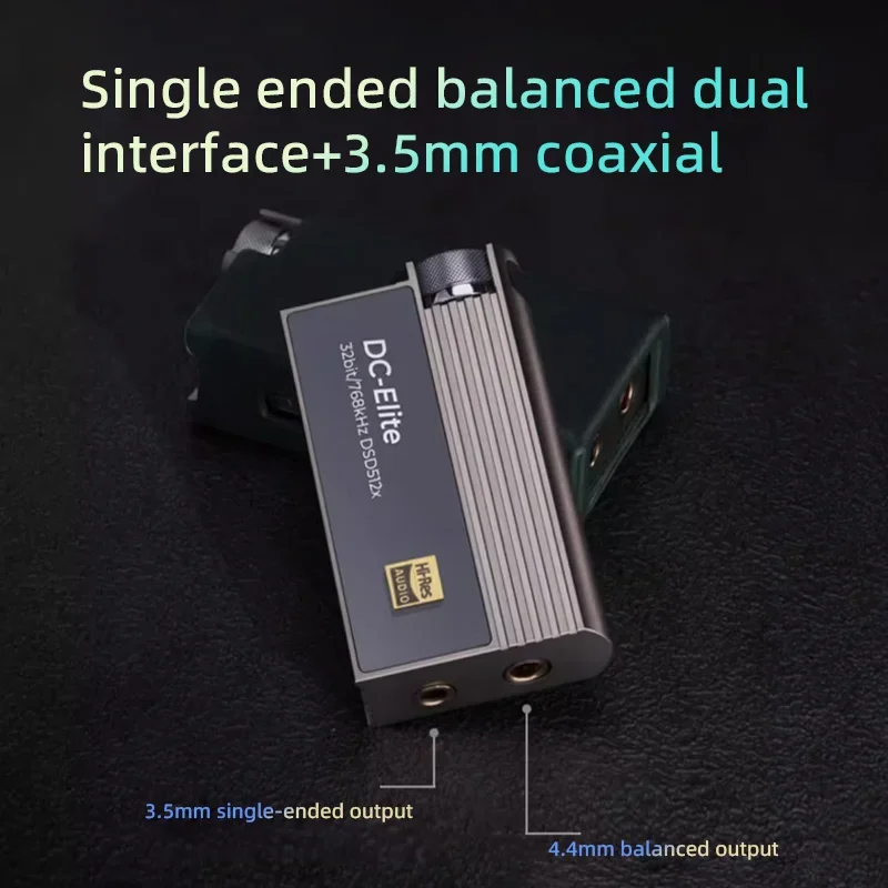 IBasso DC Elite Flagship Portable DAC USB AMP Decoder Headphone Amplifier ROHM BD34301EKV 3.5mmm 4.4mm for Android iOS