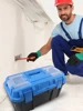 Plastic Tool Box Electrician Work Empty Toolbox Large-capacity Portable Tool Organizer Shockproof Toolbox Organizer Double Layer 5