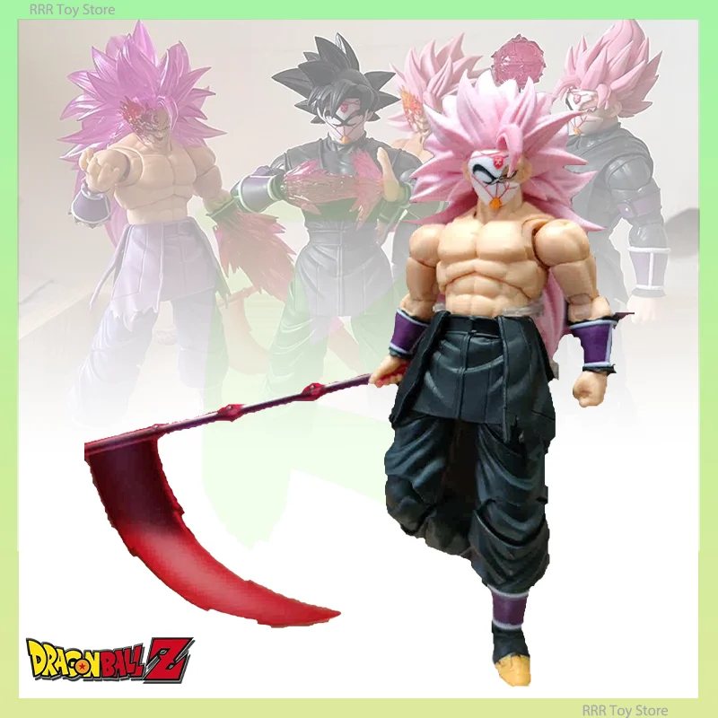 

Beast Deities Kong Studio Dragon Ball Anime Action Figures Goku Pink Black Mask SHF Collection Kong 030 031 032 033 034 Toy Gift