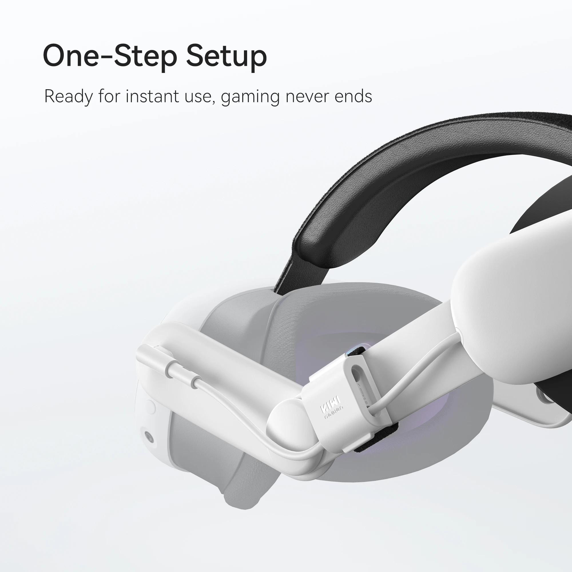 美品　 Quest 3 128GB  バッテリーストラップ付き Quest 3/Quest 3S 用バッテリーパック付きヘッドストラップ