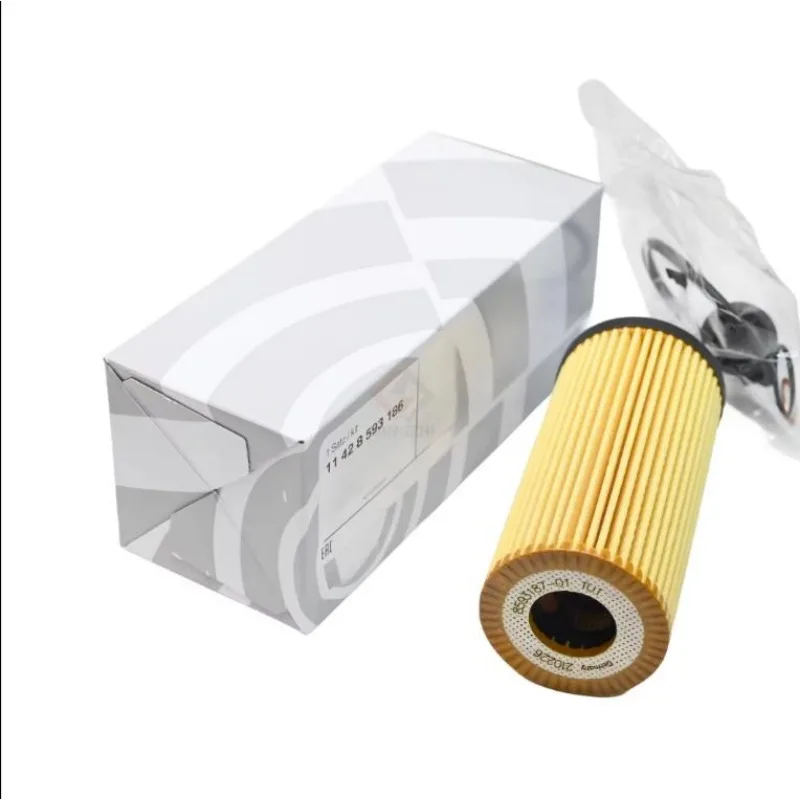 Car Oil Filter Kit 11428593186 Filter for BMW Mini Coope X1 F54 F55 F56 F57 F60 2.0T 1.5T Models Car Accessories
