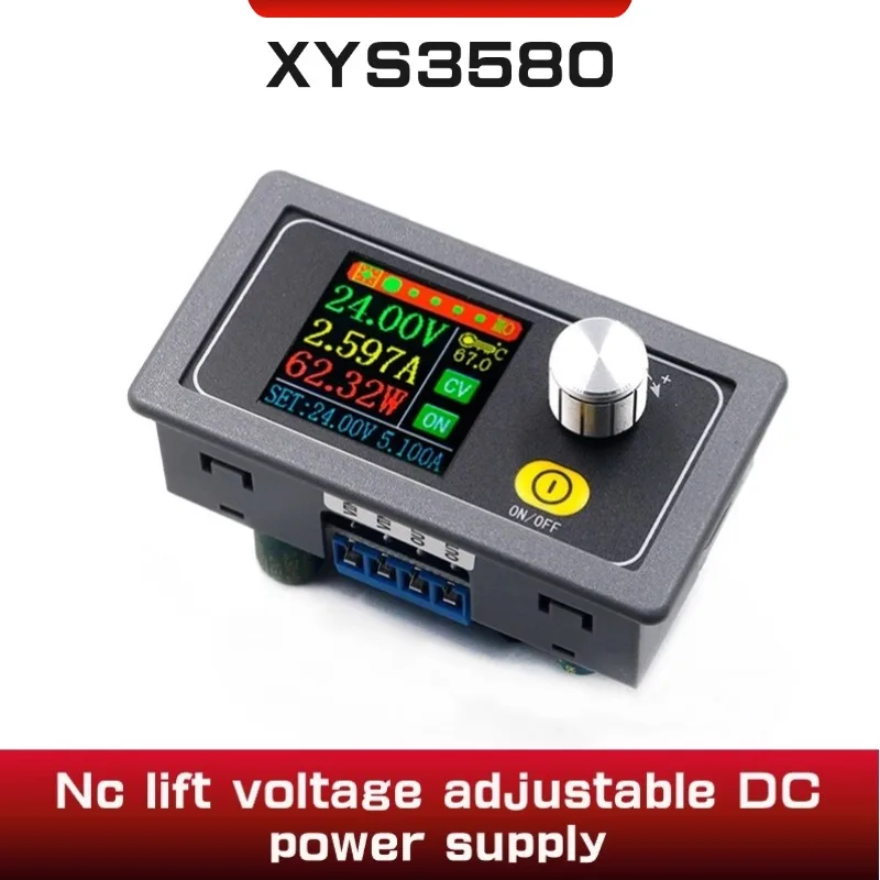 XYS3580 DC DC 벅 부스트 컨버터 CC CV 0.6-36V 5A 전원 모듈 조정 가능한 규제 실험실 전원 공급 장치 변수..