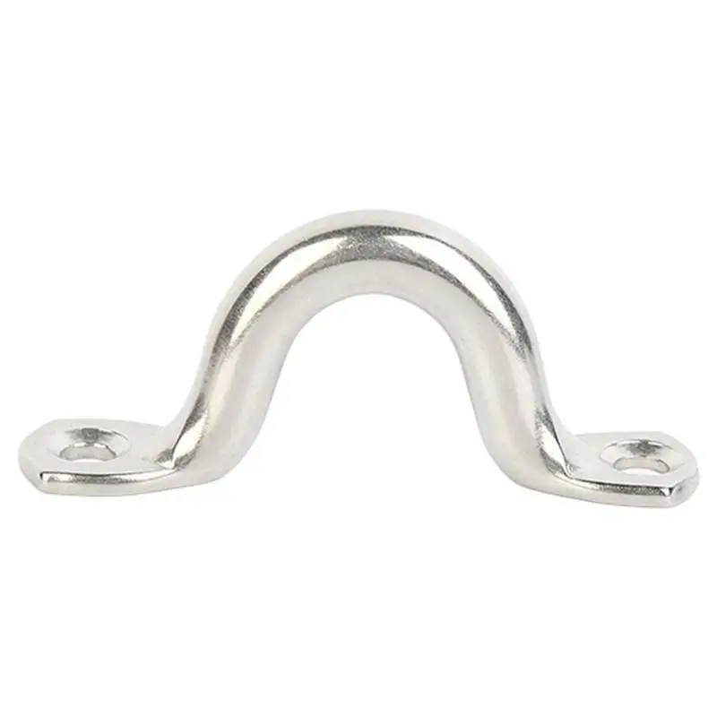 

Stainless Steel Back Small Handle Hump Marine Bow Yacht Handle Fixed Door Handle Buckle Silver RV Engines Accessories