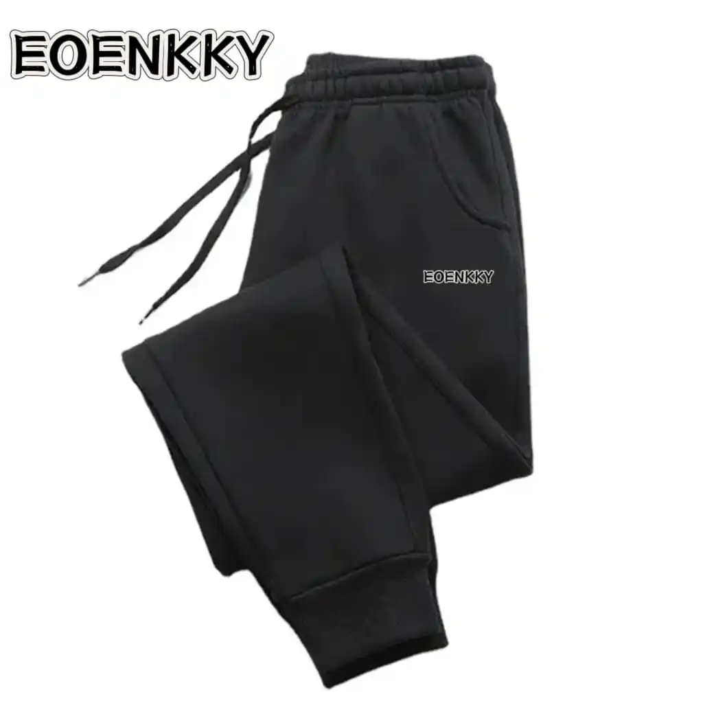 

2024 New EOENKKY Men's Casual Fashion Sports Pants Men's Fitness Sports Pants Jogging Sports Pants